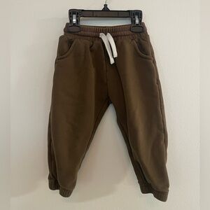 Little Bipsy Brown Joggers